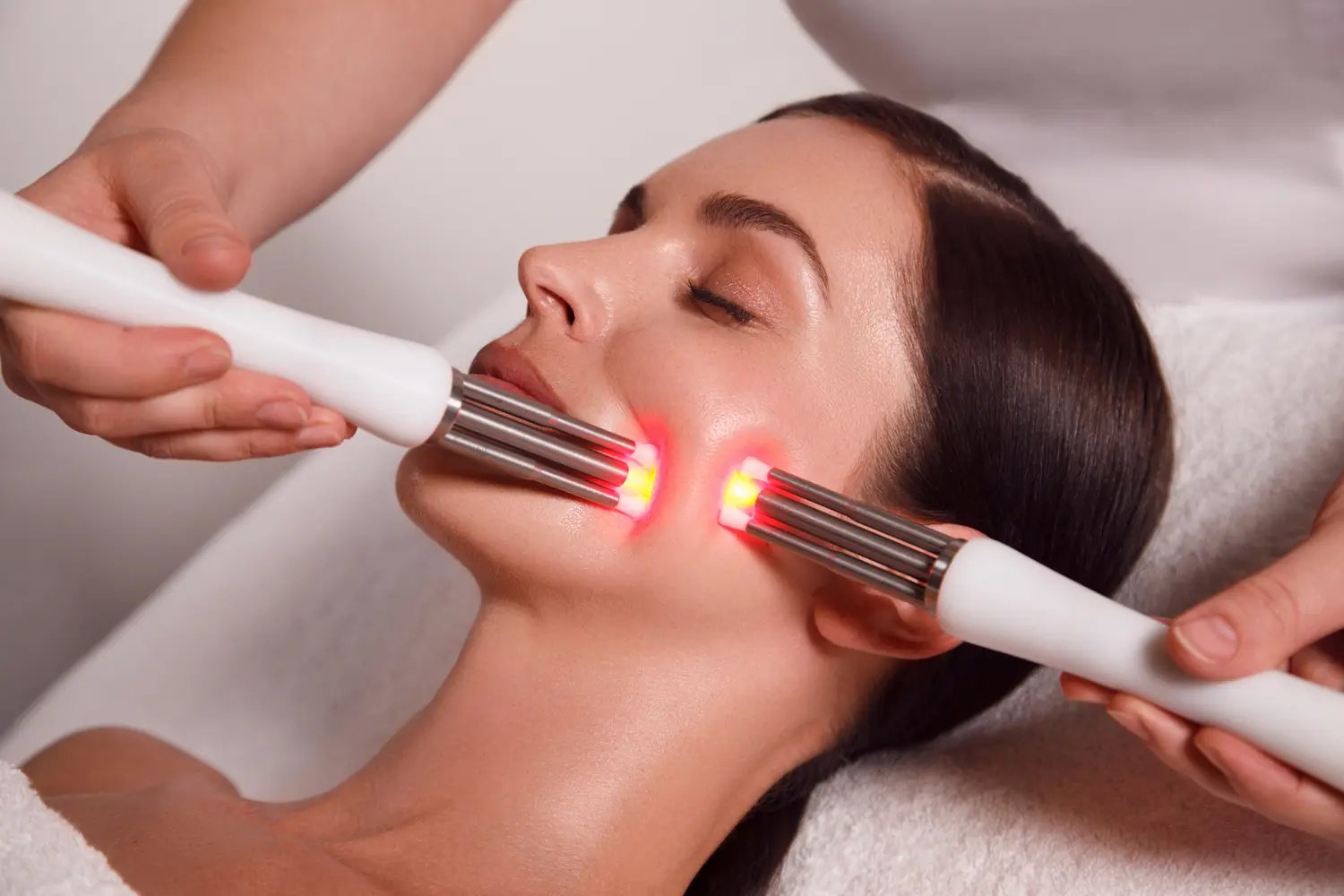 CACI Synergy Non-Surgical Facial Toning at Freckles Beauty Clinic, Middlesbrough